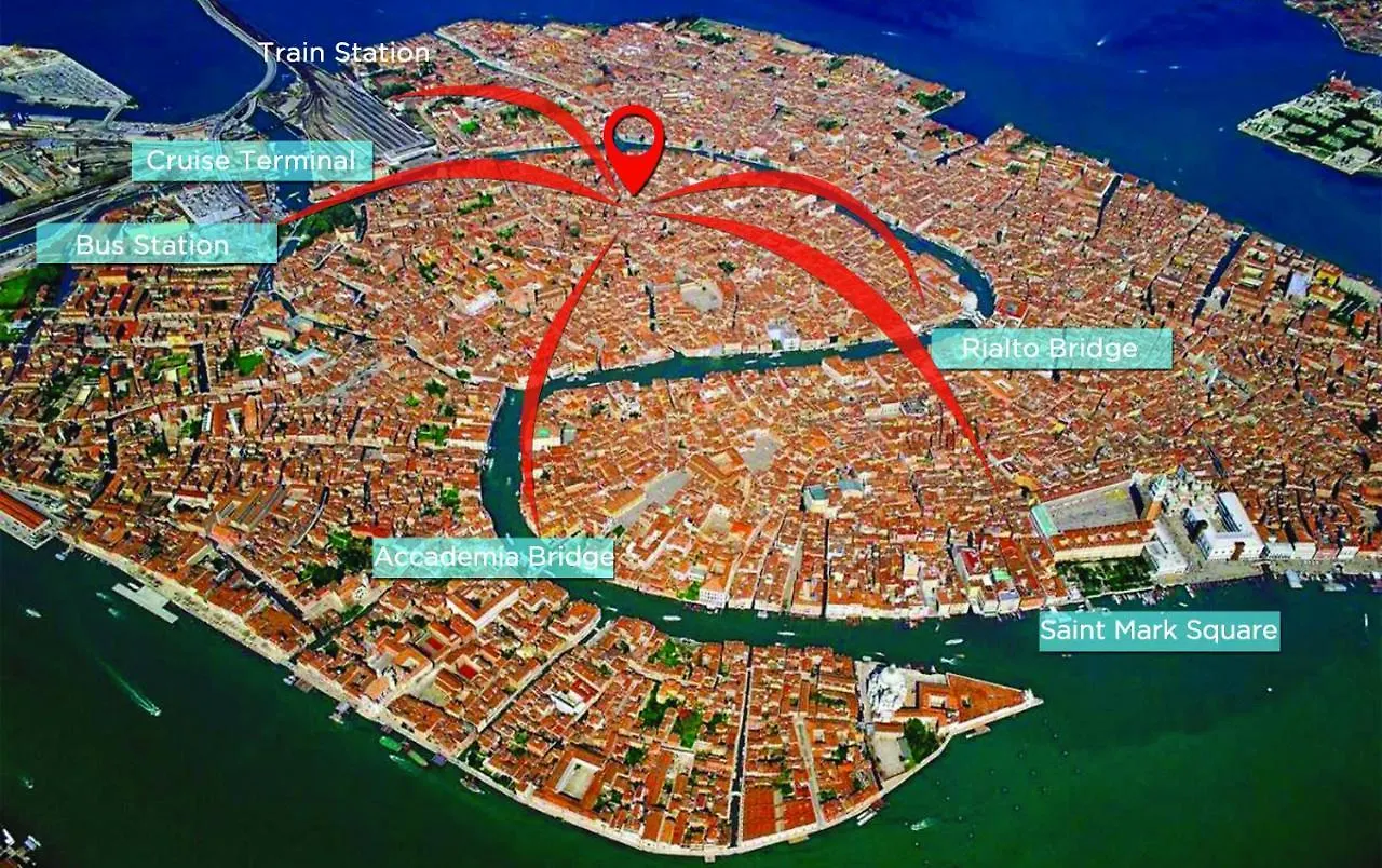 Maison d'hôtes Hinc Domus - Venezia Historical City Center Italie